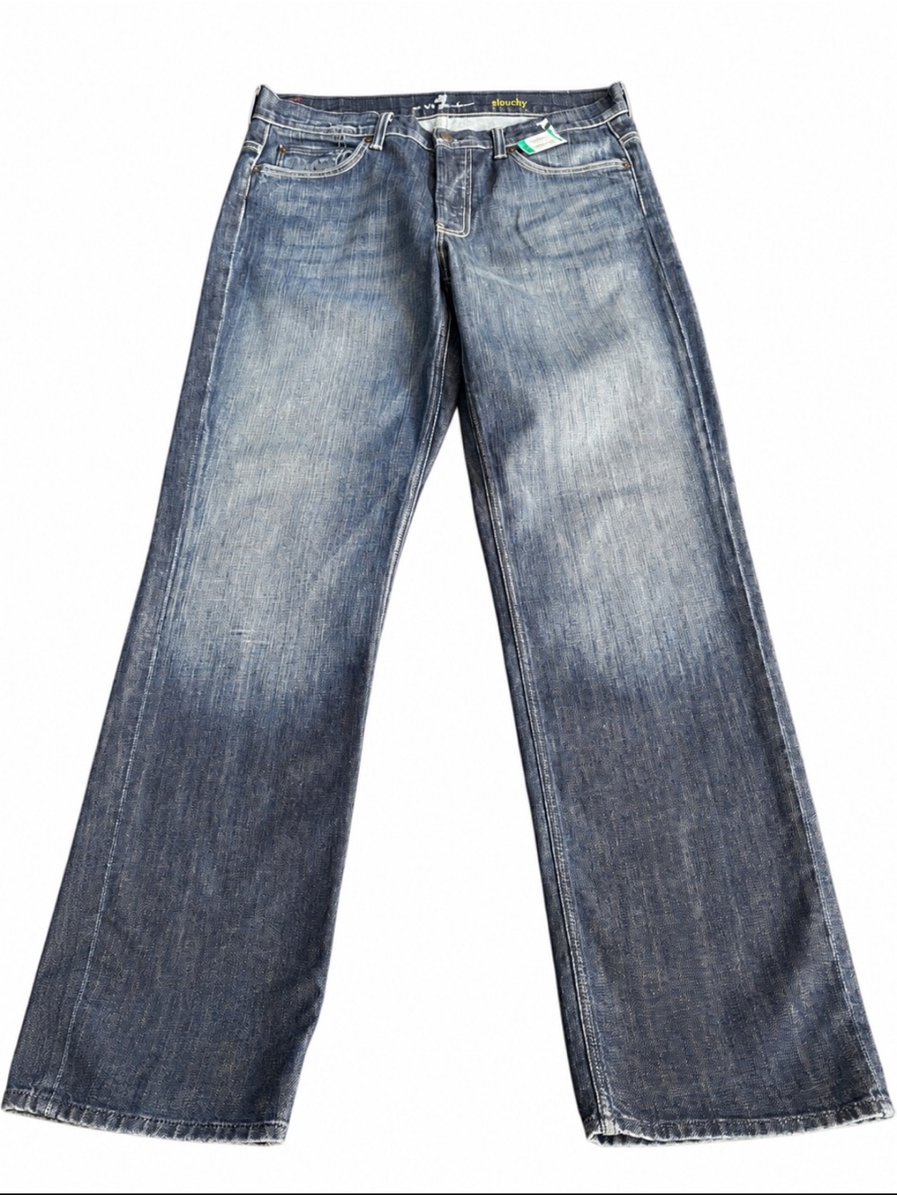 7 For All Mankind Slouchy Wide Leg Jeans Size 34 USA